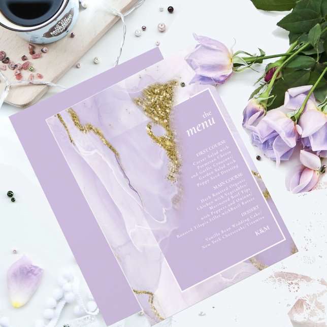 Lux Ink Lavender Abstrakte Menü-ID990 (Von Creator hochgeladen)