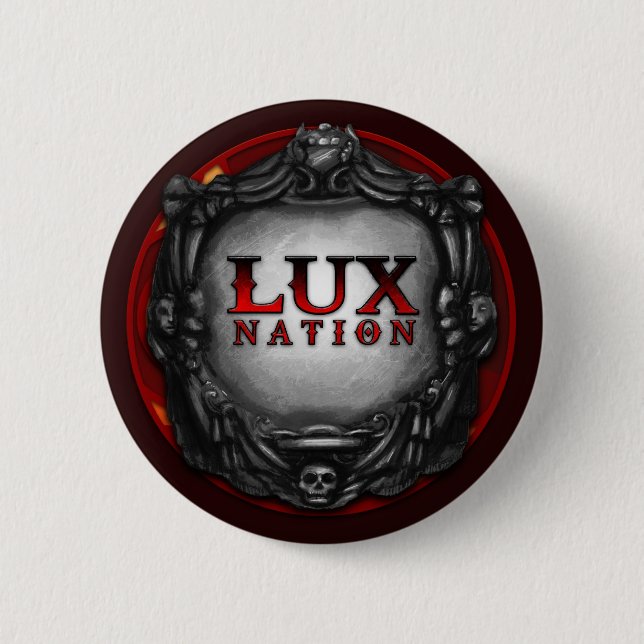 Lux-Nation Button (Vorderseite)