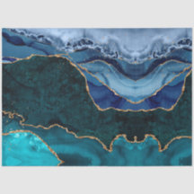 Lux Peacock Agate & Gold