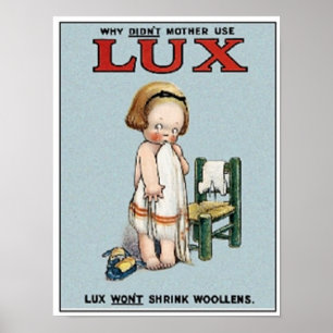 Lux Soap Poster