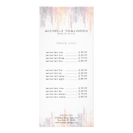 Luxe Colorful Confetti Rain Muster Werbekarte