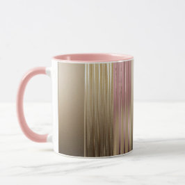 Luxe Combo-Tasse in Gold und Rosa Tasse