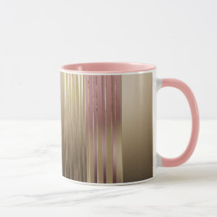 Luxe Combo-Tasse in Gold und Rosa Tasse