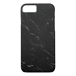 Luxe coque iphone en marbre noir