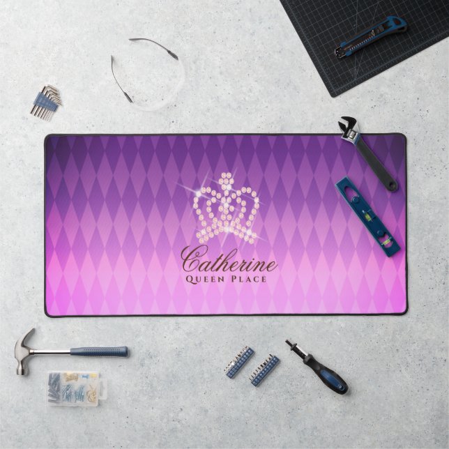 Luxe de la Couronne brillante Magenta (Poste de travail)