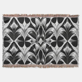Luxe Deko Black & White Decke