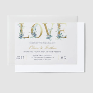Luxe Floral Liebe Wedding