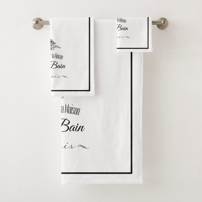 Luxe gießen Sie La Maison Tuch-Set Badhandtuch Set (Insitu)