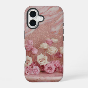 Luxe Girly Pink iPhone 16 Fall Hülle