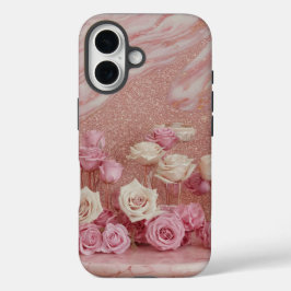Luxe Girly Pink iPhone 16 Fall Hülle