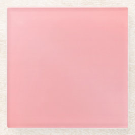 Luxe Glam Pink Rose Gold Glitzer Untersetzer