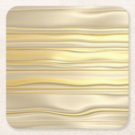 Luxe Gold Foil Silver Foil Streifen Untersetzer Se