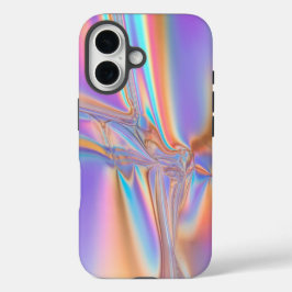 Luxe Holographic Iridescent iPhone 16 Fall Hülle