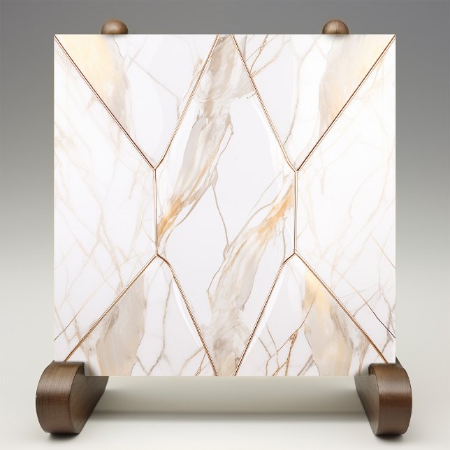 Luxe Imitate Marble Gold Veins Glitzer Fliese (Von Creator hochgeladen)