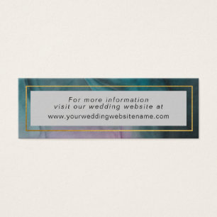 Luxe Jewel Tone Enk Wash Mariage site Web