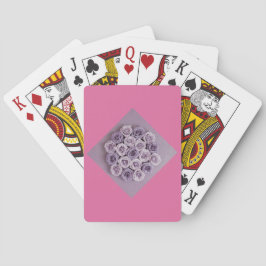 Luxe Lavender Silver Pink Card Deck Spielkarten