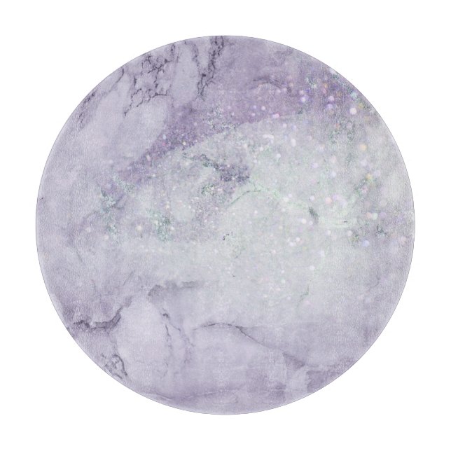 LUXE MARBLE LILA TRAGSCHNEIBEN SCHNEIDEBRETT (Vorderseite)