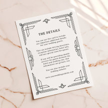 Luxe Modern Deco | Hochzeitsdetails
