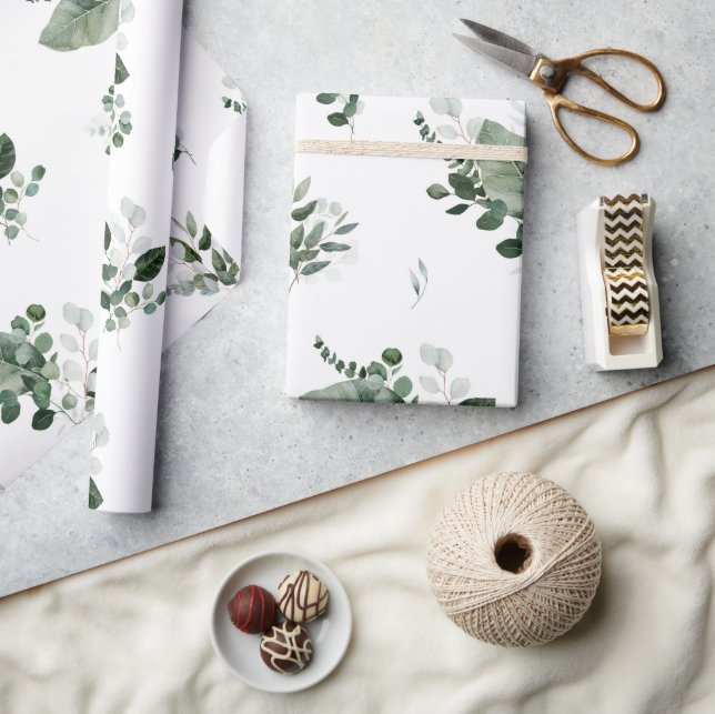 LUXE PALM SPRINGS WRAPPING PAPIERGESCHENKE WRAP GESCHENKPAPIER (Kunsthandwerk)