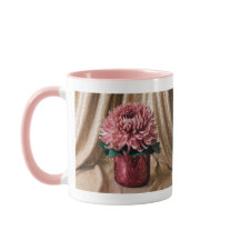 Luxe Pink Combo Tasse Luxe Pink Chrysanthema