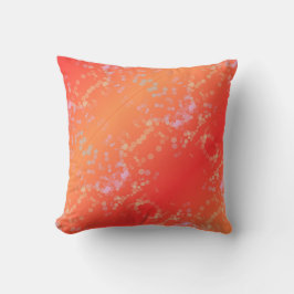 Luxe romantinc peach fuzz baby girl kissen