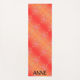 Luxe romantinc peach fuzz baby girl yogamatte