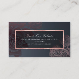 Luxe Rose goldmoody botanische Website Einlegen Ka Platzkarte