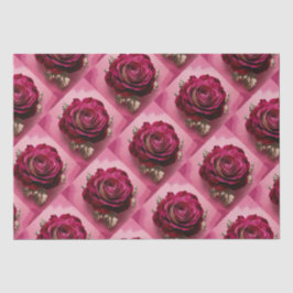Luxe Rote Rose Tissue Paper Set Seidenpapier