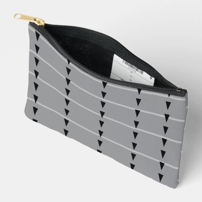Luxe Silver Travel Zubehörtasche (Offen)