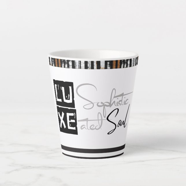 LUXE Sophisticated Soul Milchtasse (Vorderseite)
