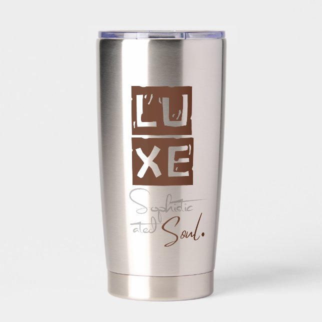 LUXE Sophisticated Soul Thermobecher (Vorderseite)