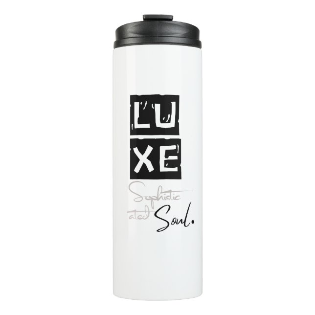 LUXE Sophisticated Soul Thermosbecher (Vorderseite)