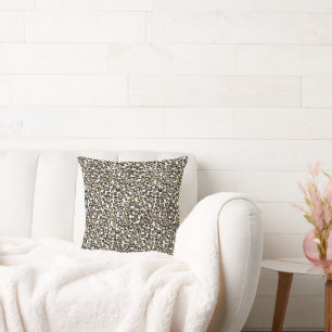 LUXE TIERDRUCKPILLOW WEISS KISSEN