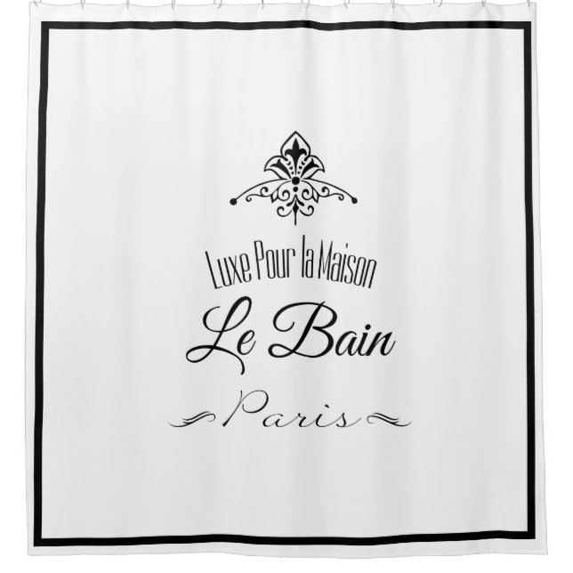 Luxe versez le rideau en douche de Maison de La (Devant)