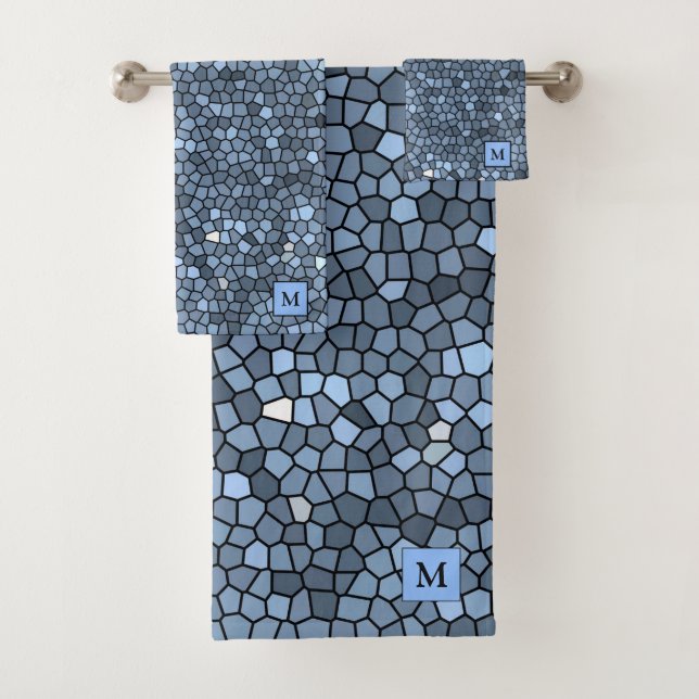 Luxe Vitrage Bleu Argent (En situation)