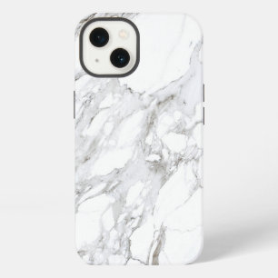 Luxe Weißer Marmor iPhone Hülle