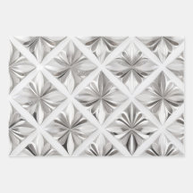 Luxe Weißmarmor Silver Glitzer Wrapping Paper