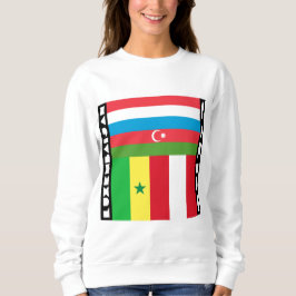 Luxembaijan und Galiru Sweatshirt
