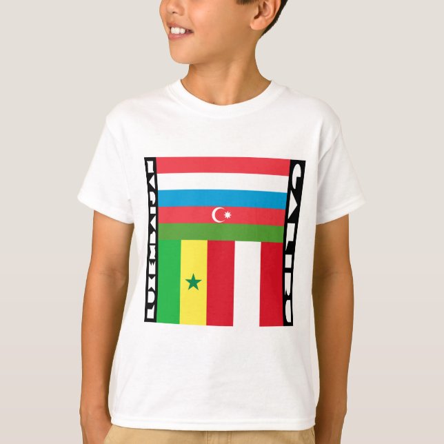Luxembaijan und Galiru T-Shirt (Vorderseite)