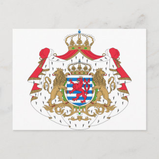 Luxembourg Coat of Arms Postkarte