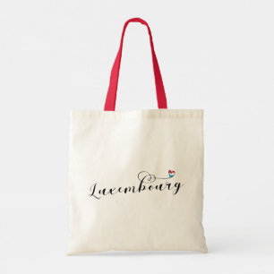 Luxembourg Drapeau Coeur, Sac fourre-tout luxembou