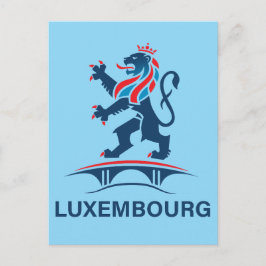 Luxembourg Europe Postkarte