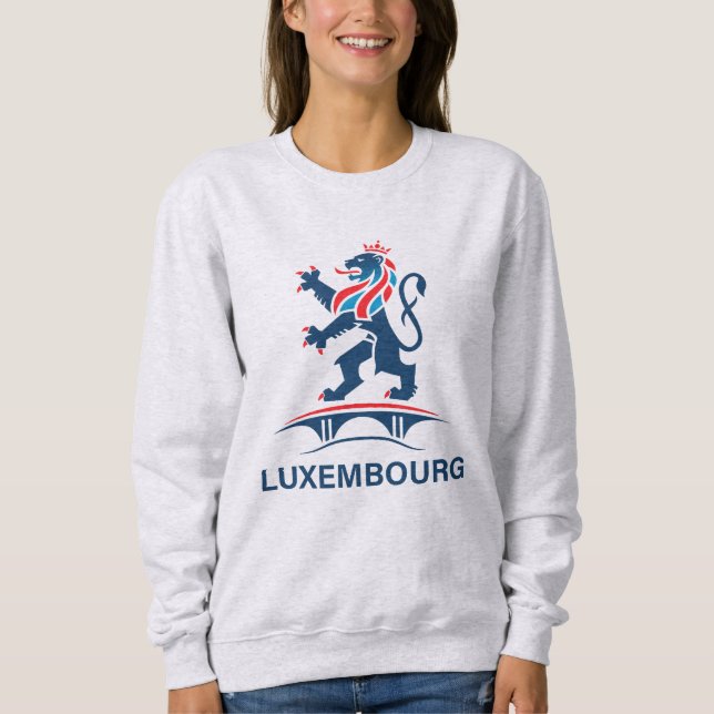 Luxembourg Europe Sweatshirt (Vorderseite)