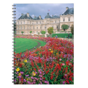 Luxembourg Palace in Paris, Frankreich. Notizblock
