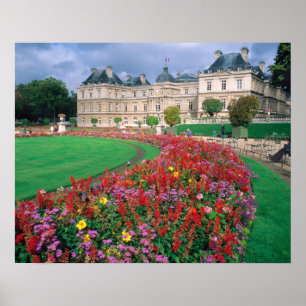 Luxembourg Palace in Paris, Frankreich. Poster