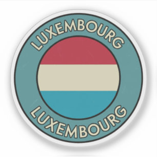 Luxemburg Aufkleber