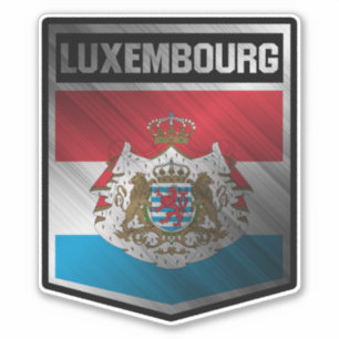 Luxemburg Aufkleber