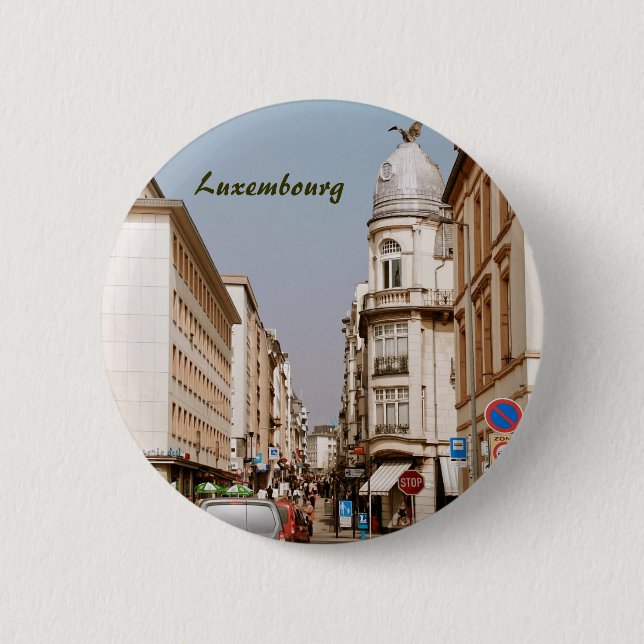 Luxemburg Button (Vorderseite)
