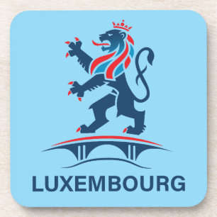 Luxemburg Europa Getränkeuntersetzer