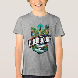 Luxemburg Europa Tri-Blend Shirt